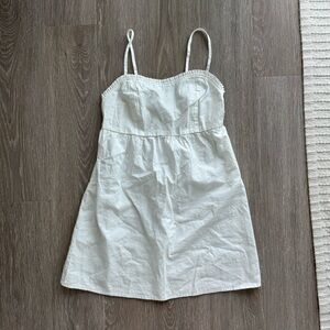 NWT Brandy Melville Brandy Melville Holly Babydoll Dress White